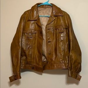 Leather jacket